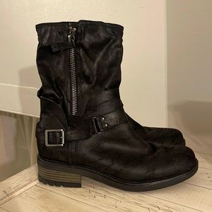 Fergie Size 11 Black Boots. New without Box